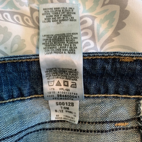 Levi's Signature Low-Rise Bootcut Jeans size 8 Medium - Picture 8 of 8